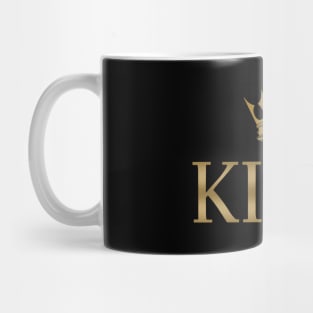 King Gold Crown Mug